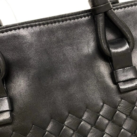 BOTTEGA VENETA Intrecciato 125032 Black Leather - Tote Bag 467-072925 - Picture 9 of 14